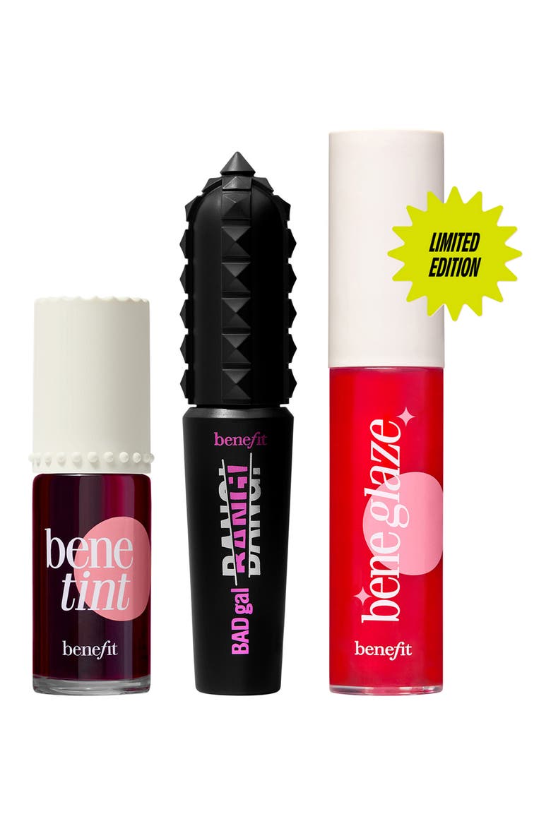 The Beneville Times Lip & Lash Trio Gift Set $68 Value, Alternate, color, NO COLOR