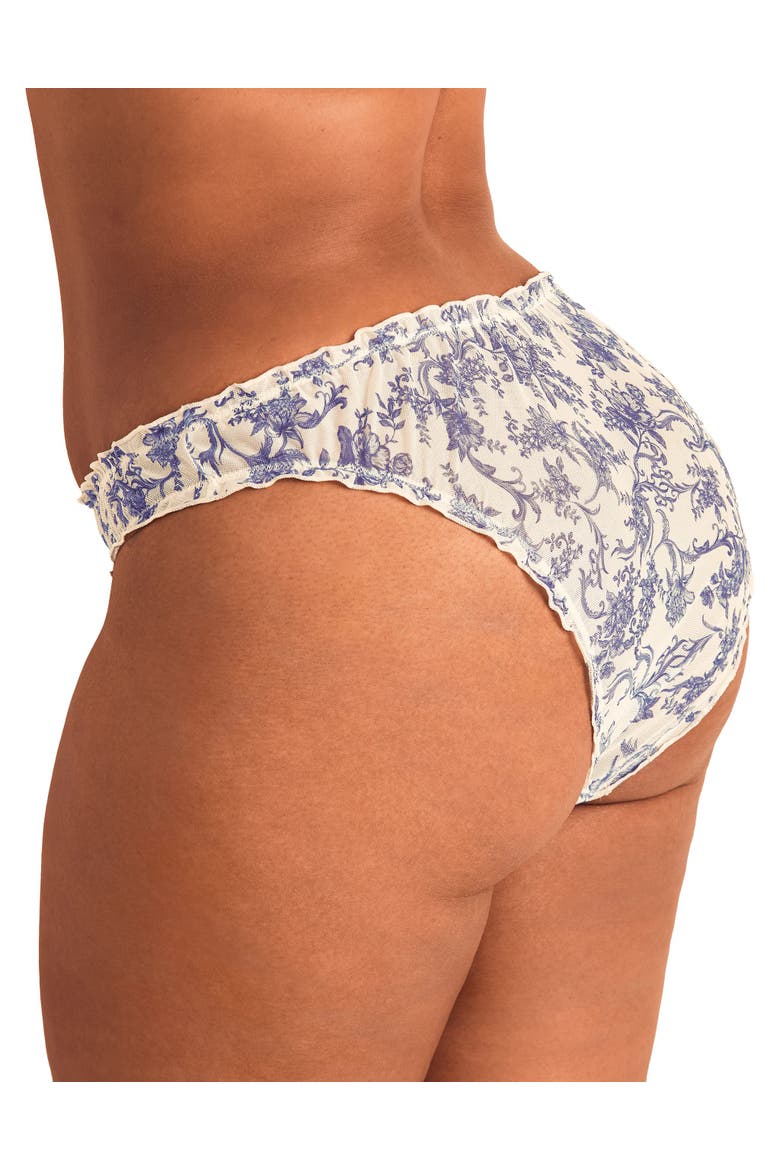 Winette Bikini Panties, Alternate, color, Novelty blue