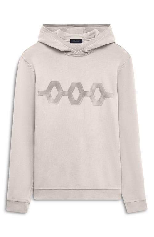 Bugatchi Comfort Organic Cotton Hoodie In Gray