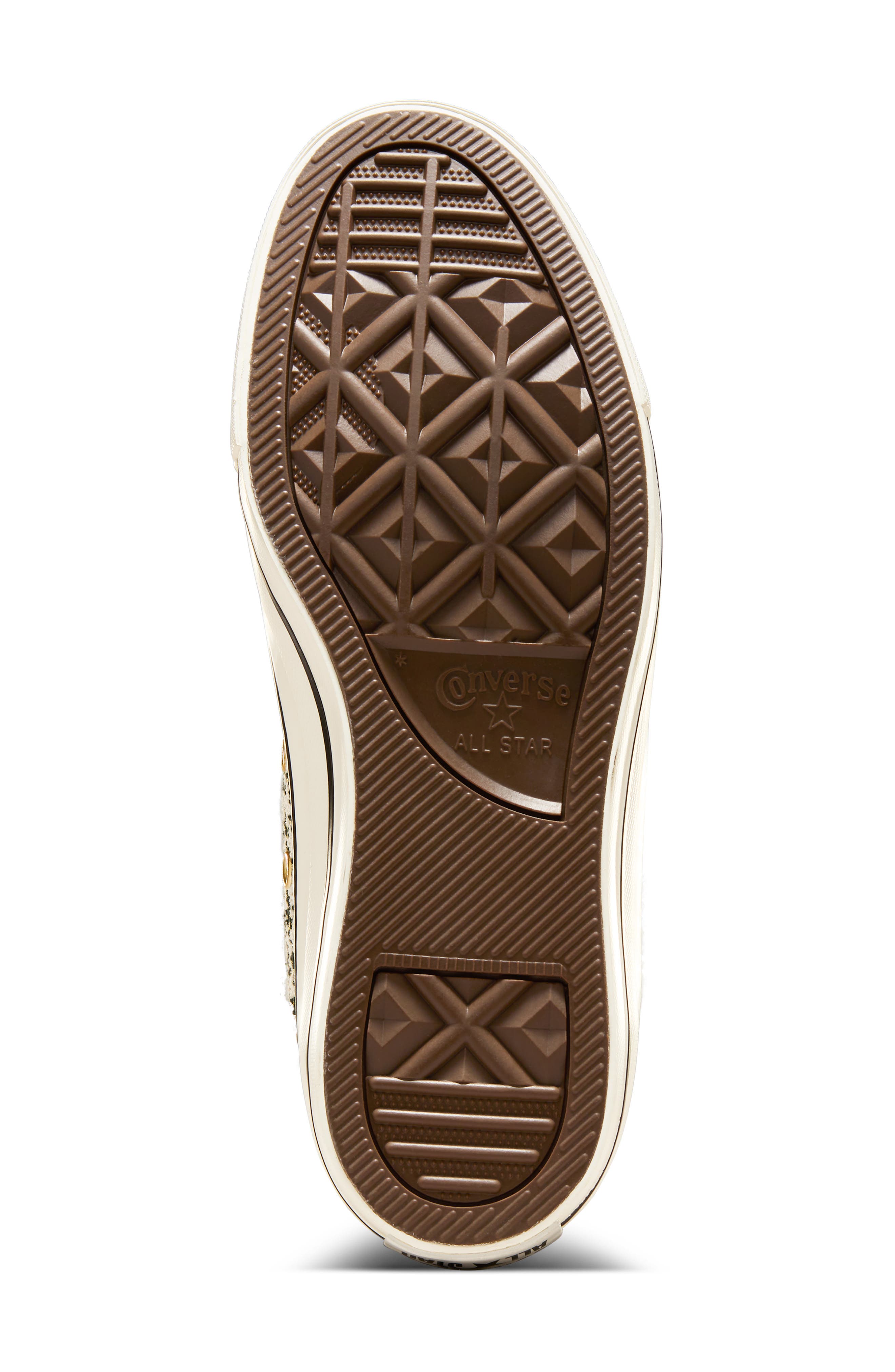 Converse Chuck Taylor<sup>®</sup> All Star<sup>®</sup> Houndstooth High Top Sneaker, Alternate, color, 