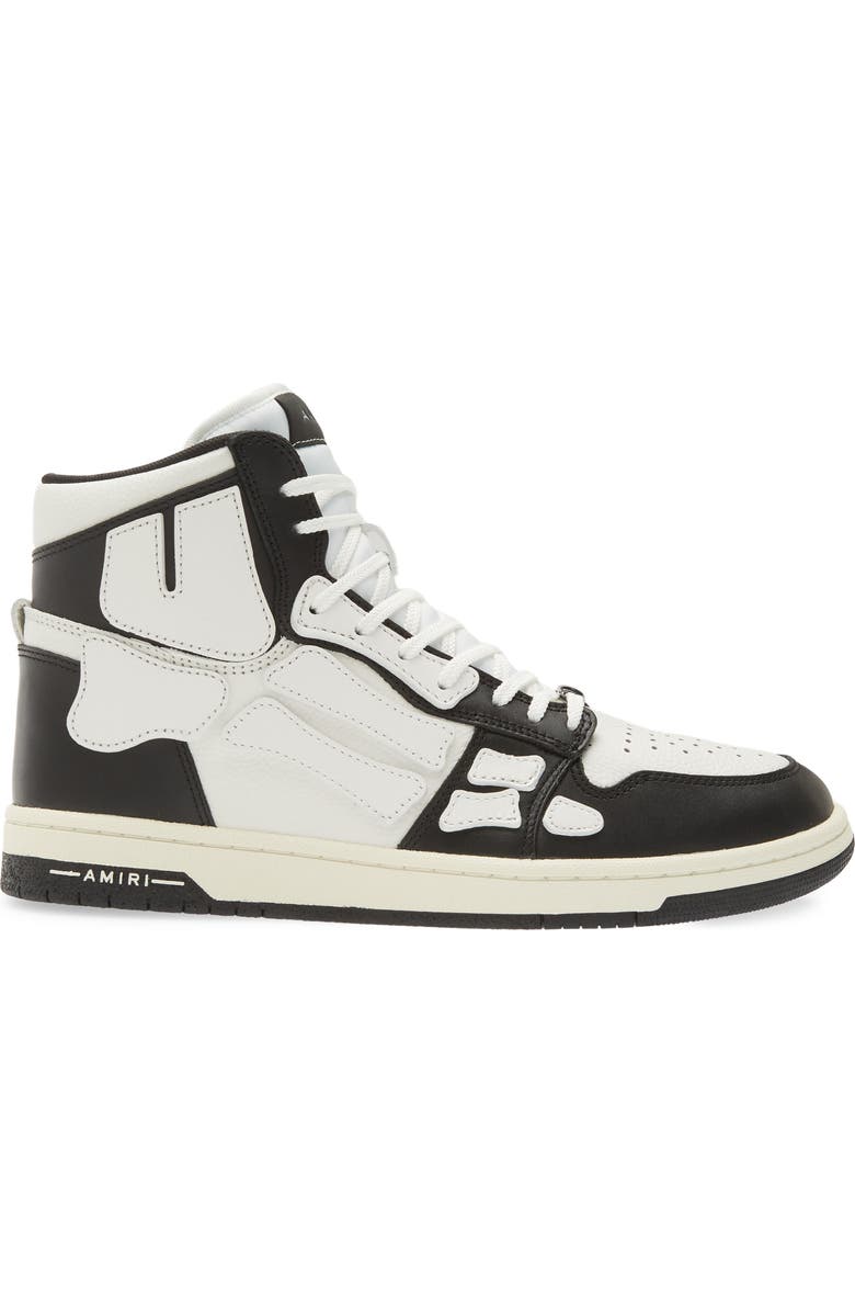AMIRI Skeleton High Top Sneaker, Alternate, color,