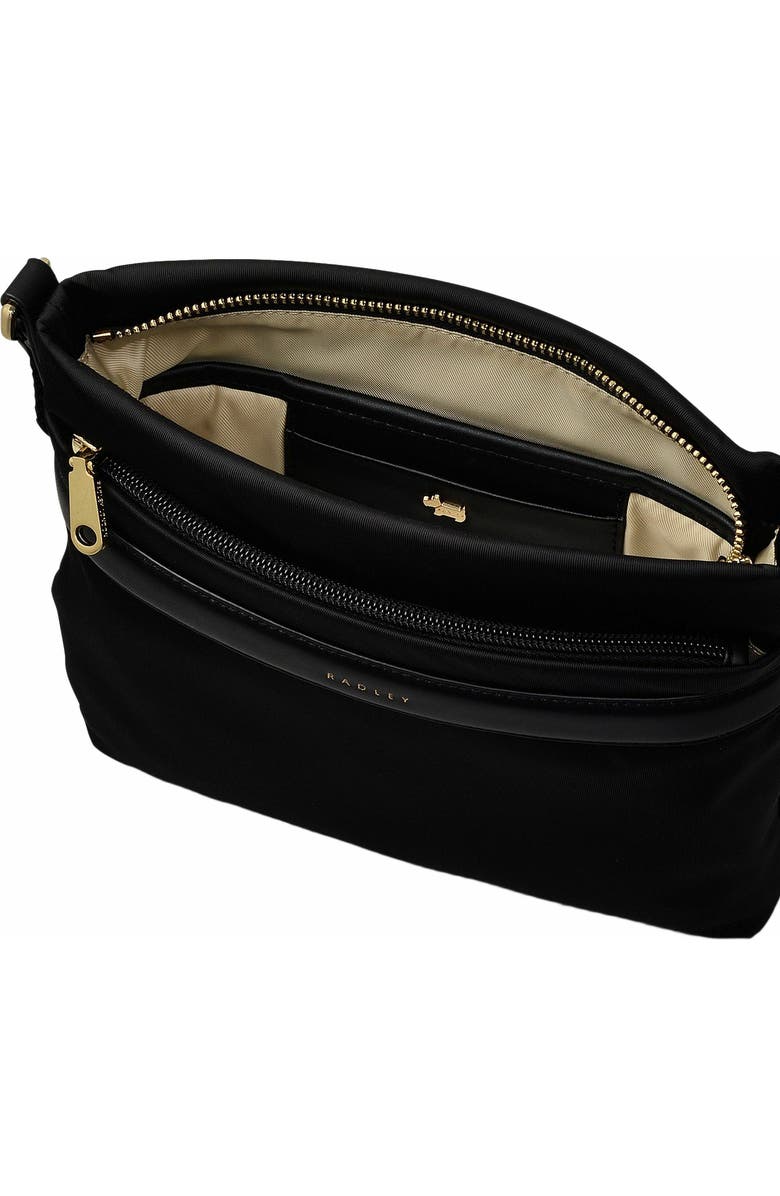 Radley Holland Park Small Ziptop Crossbody Bag, Alternate, color, Black