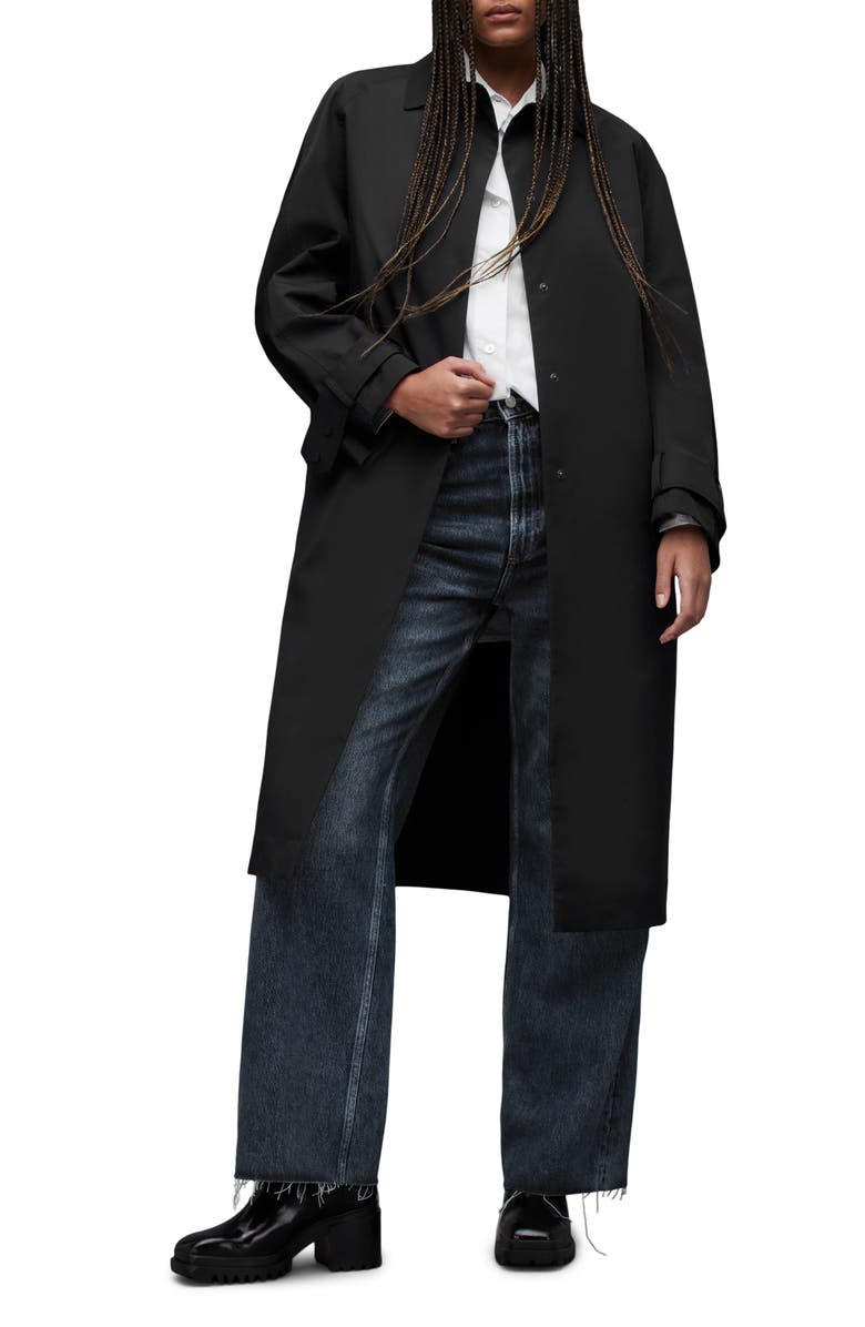 AllSaints Ashtina Trench Coat, Main, color,