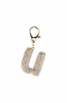 Leith Pavé Initial Bag Charm