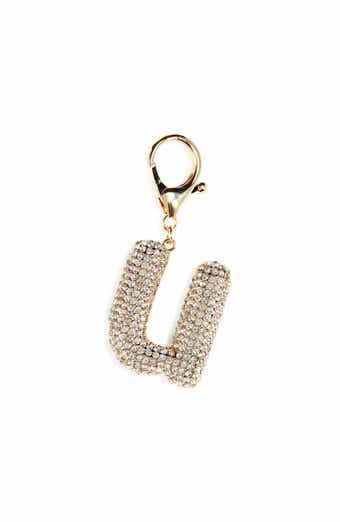 Leith Pavé Initial Bag Charm