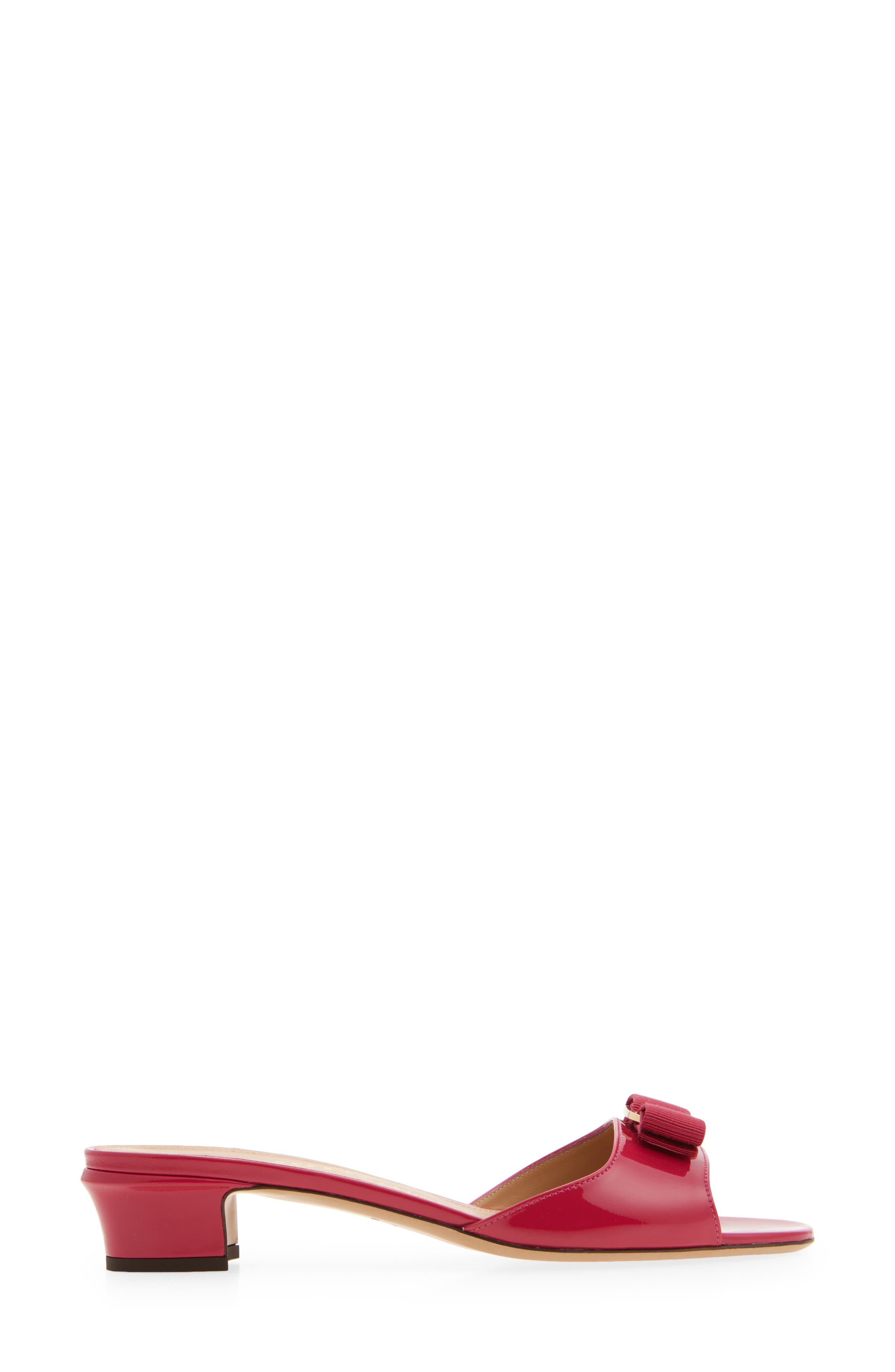 Vanilla Bow Slide Sandal, Alternate, color, NEW FUXIA BISCOTTO