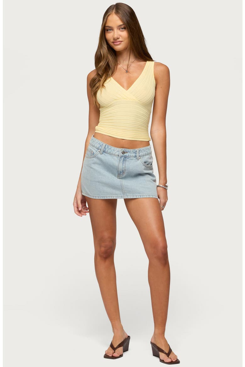Beach Rib Sweater Tank, Alternate, color, LIGHT-YELLOW