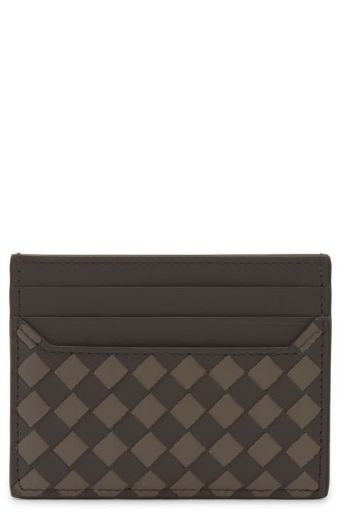 Small Intrecciato Horizontal Card Holder