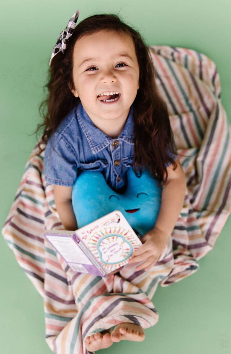 Nerdbugs Thyroid Plushie Organ, Alternate, color, Bright Blue