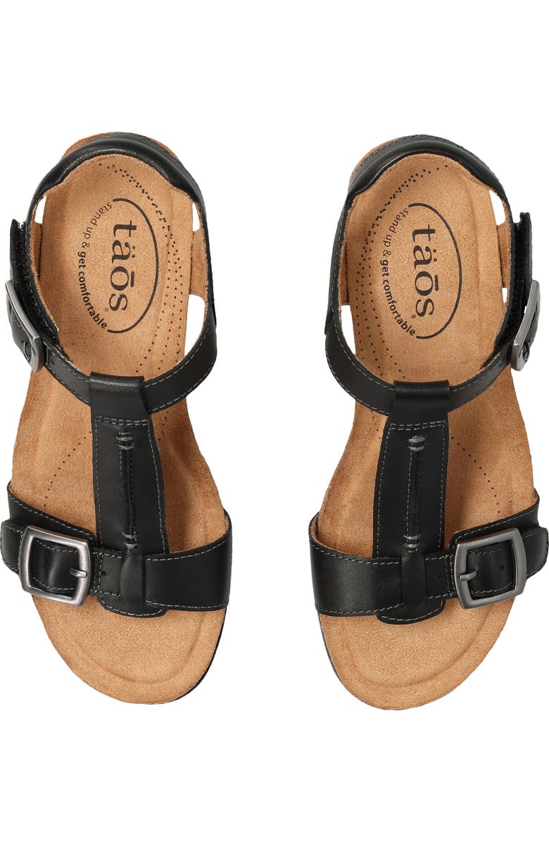 Taos Top Notch Ankle Strap Platform Wedge Sandal, Alternate, color,