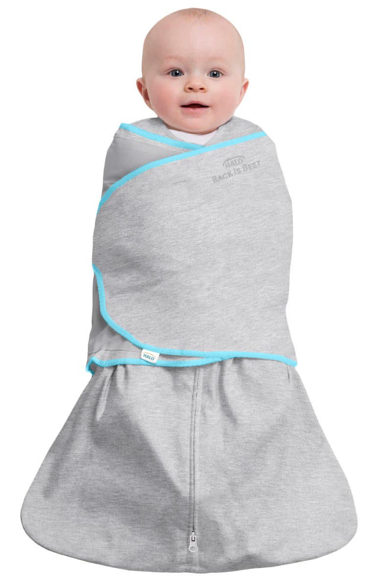HALO SleepSack<sup>™</sup> Ideal Temp Swaddle, Alternate, color, Heather Grey