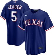 Nike Men's Nike Corey Seager Royal Texas Rangers Alternate 2 Replica Jersey