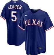 Nike Men's Nike Corey Seager Royal Texas Rangers Alternate 2 Replica Jersey