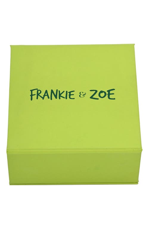 Frankie & Zoe 4mm High Polish Ball Stud Earrings