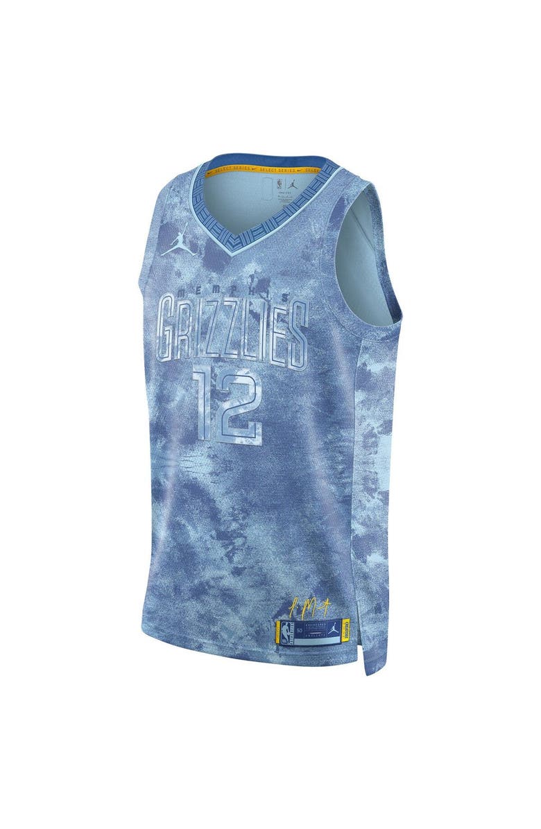 Nike Unisex Nike Ja Morant Light Blue Memphis Grizzlies Select Series Swingman Jersey, Alternate, color, Light Blue