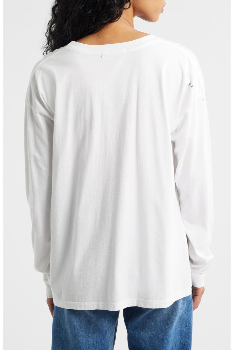 Sun Records Elvis Long Sleeve Cotton Graphic T-Shirt, Alternate, color, BLEACH WHITE