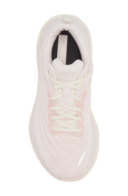 Hoka Bondi 8 Running Shoe In White