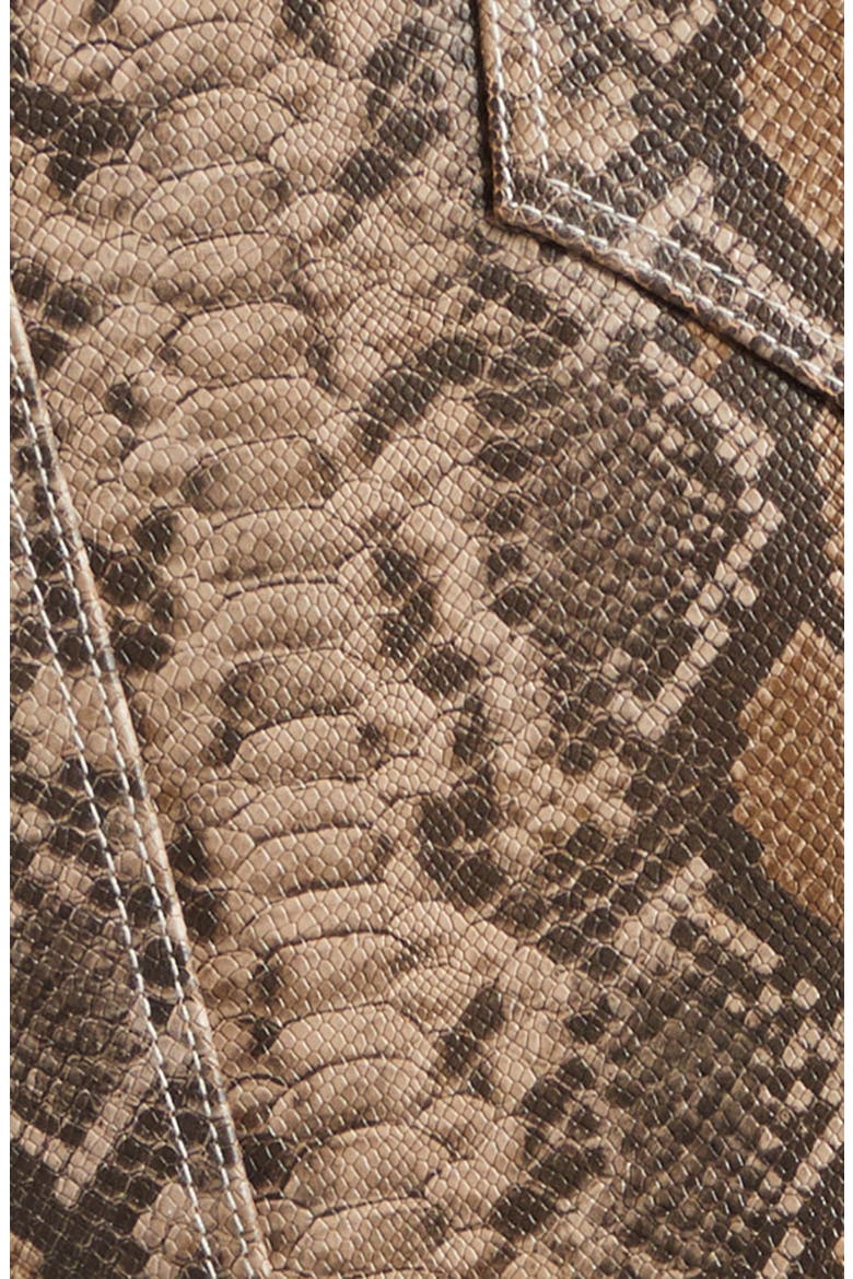 Tombstone Snakeskin Embossed Leather Vest, Alternate, color, SNAKESKIN PRINT