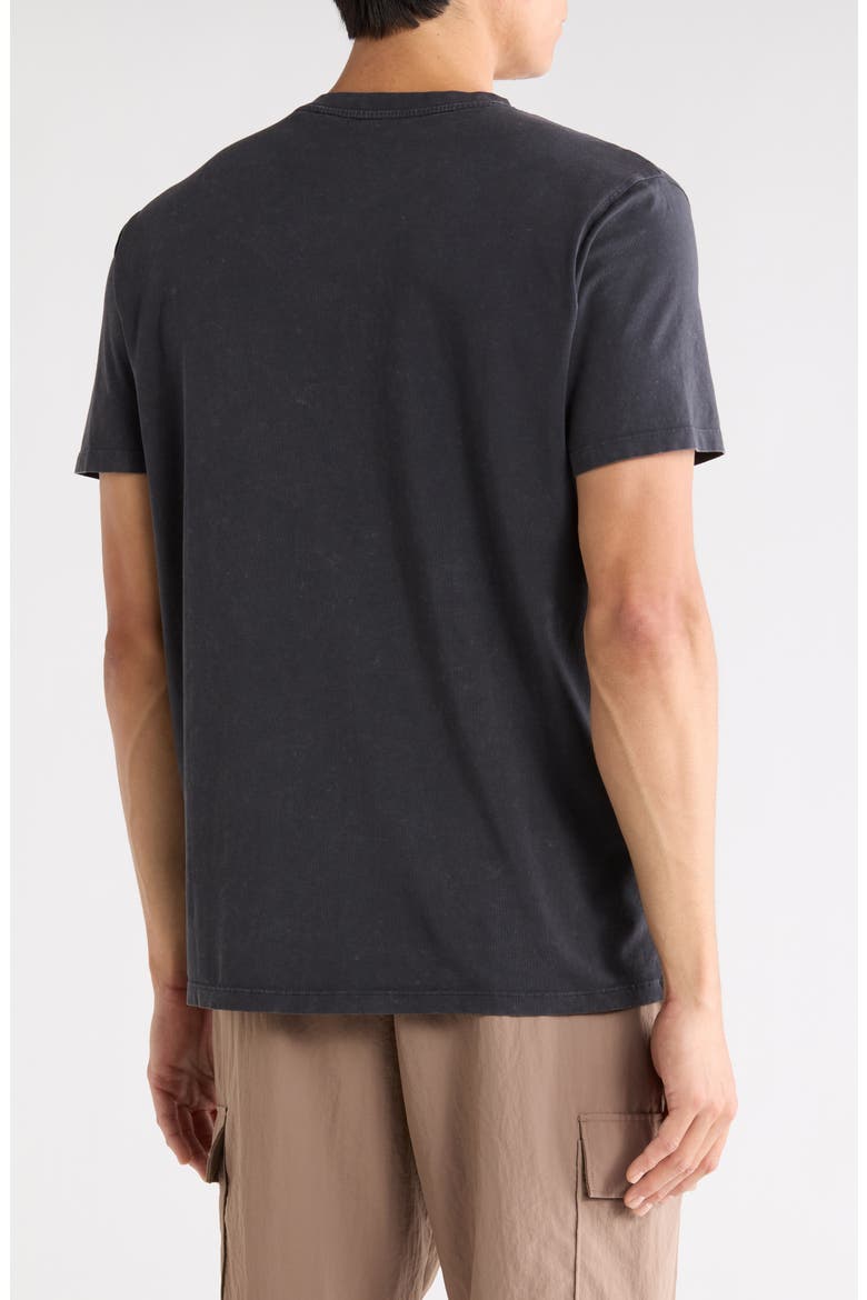 Ronan Acid Wash Cotton T-Shirt, Alternate, color, BLACK