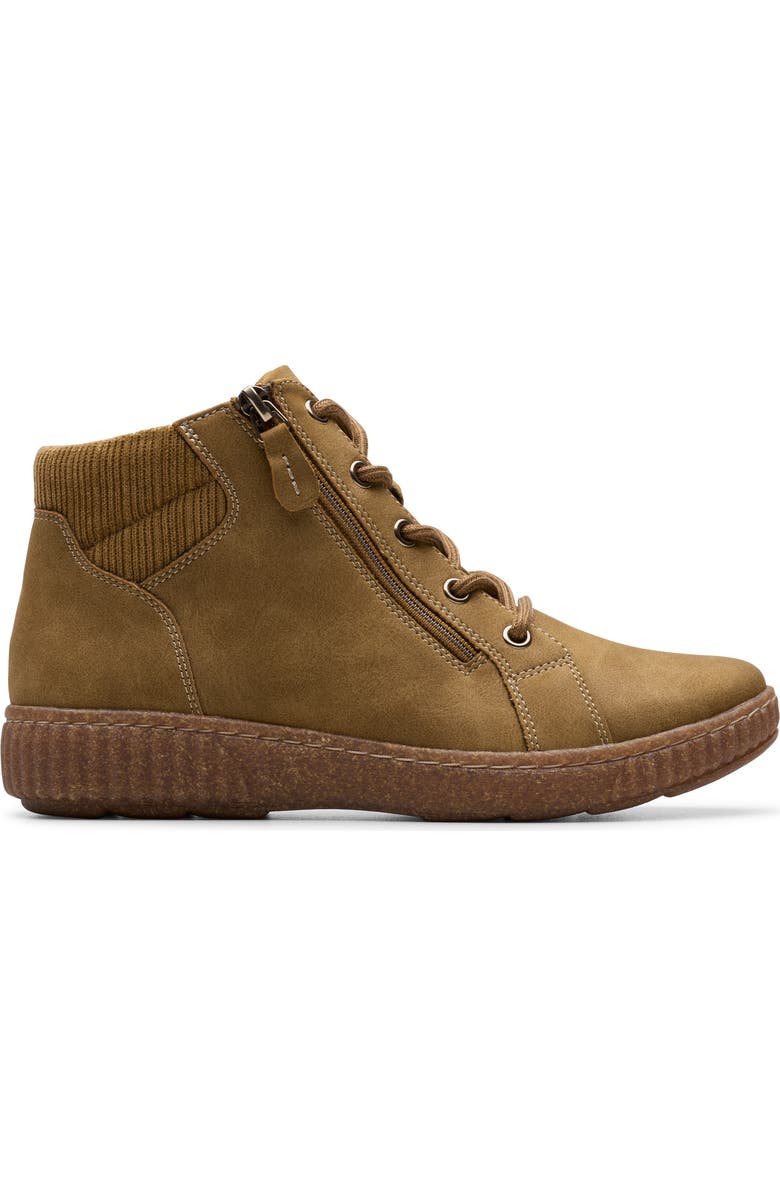 Clarks<sup>®</sup> Caroline Karli Boot, Alternate, color, Mushroom Nubuck