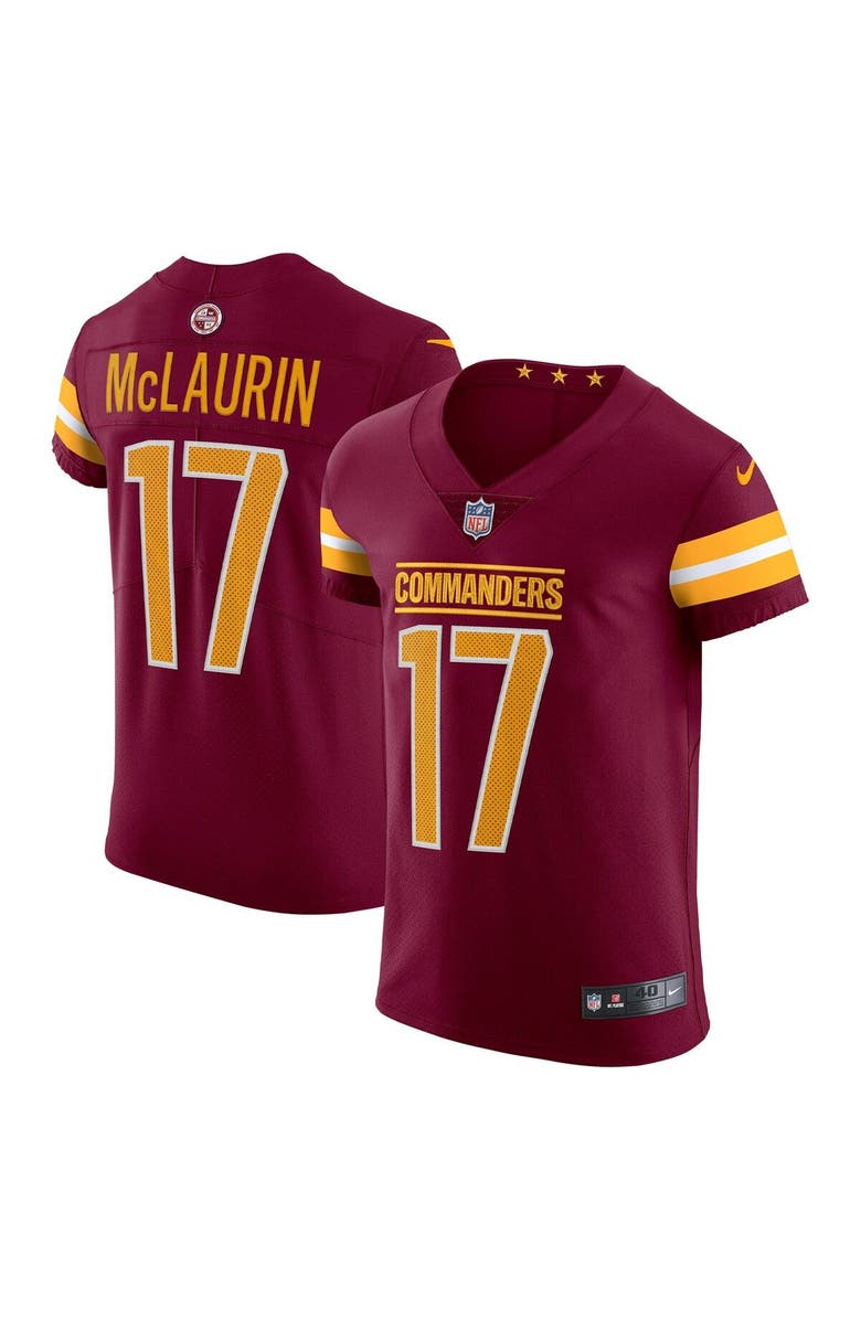 Nike Men's Nike Terry McLaurin Burgundy Washington Commanders Vapor Elite Jersey, Main, color, Burgundy