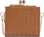 Dolce Vita Norlia Woven Faux Leather Coin Purse