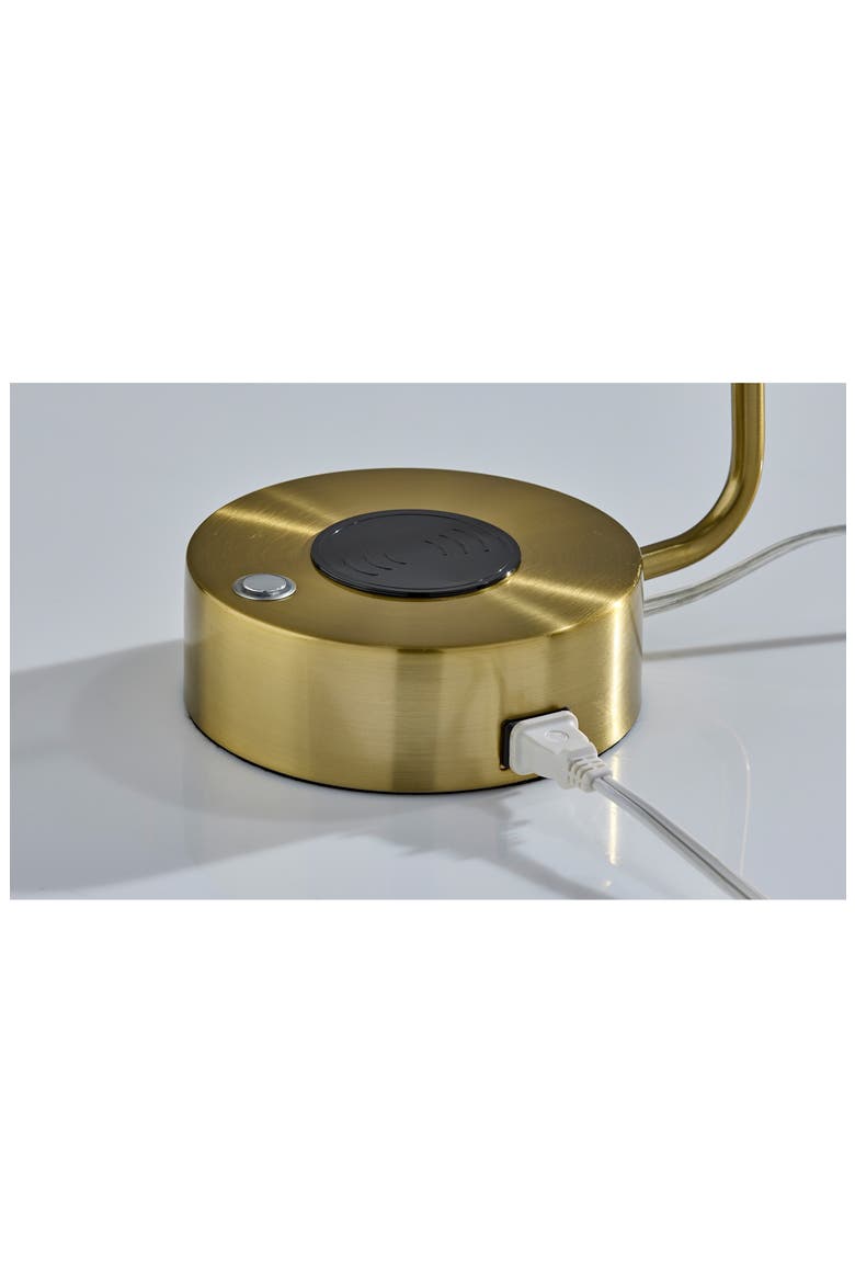 Viper Supercharger LED Desk Lamp, Alternate, color, ANTIQUE BRASS
