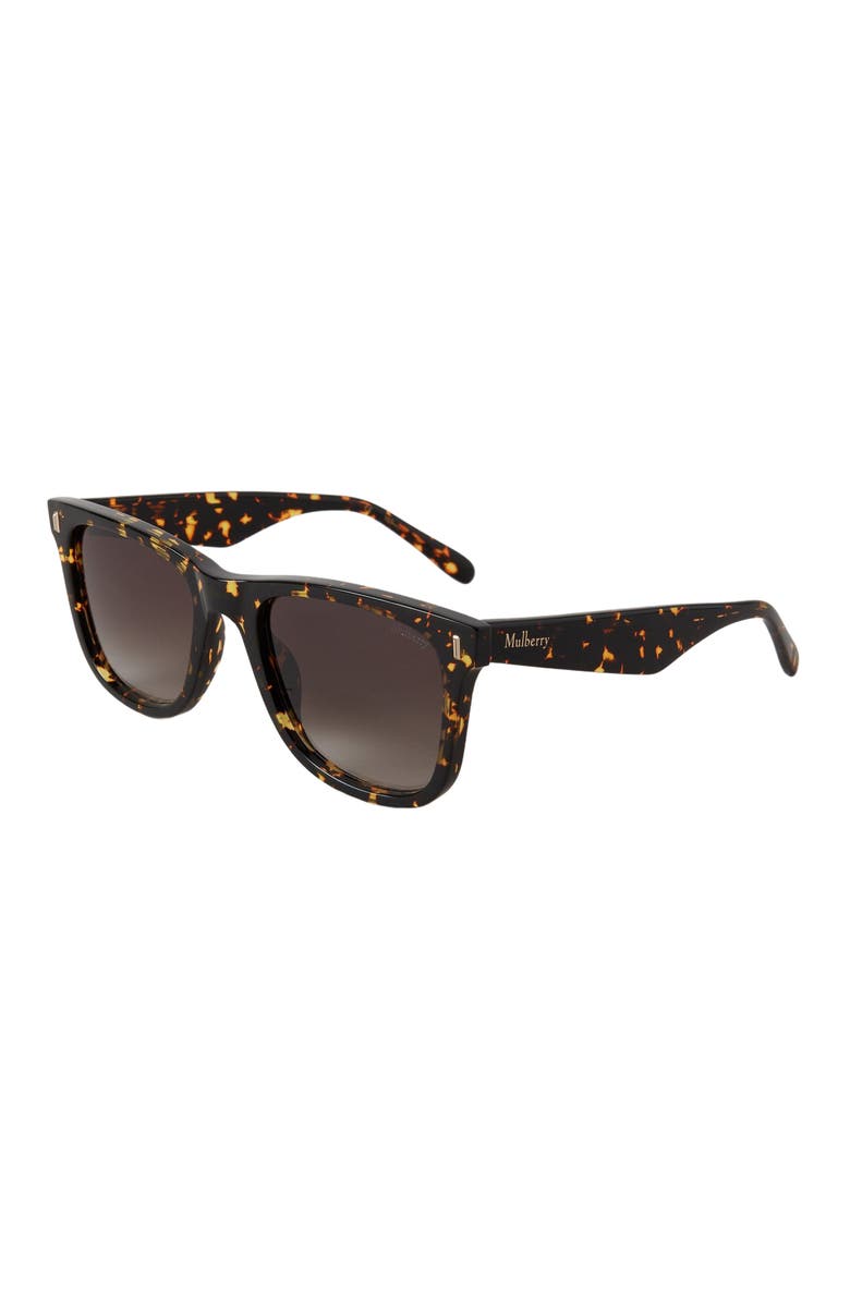 Mulberry Alex Bio Acetate Sunglasses, Alternate, color, Tortoiseshell