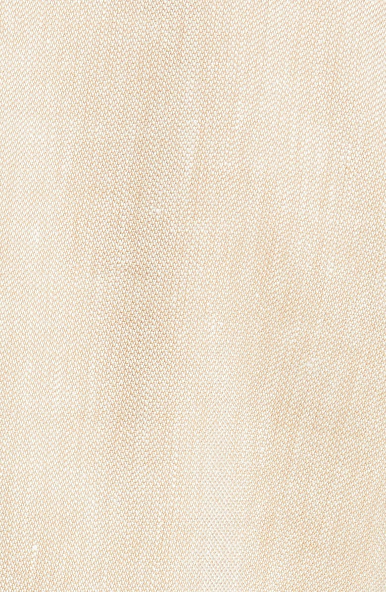 Veronica Beard Hosanna Linen Blend Dickey Jacket, Alternate, color, Khaki Melange