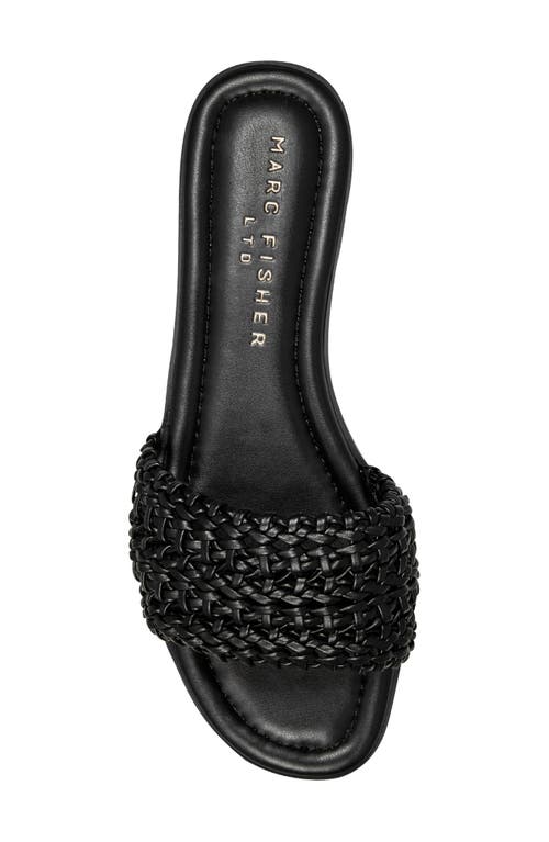 Marc Fisher Ltd Vickee Slide Sandal In Black