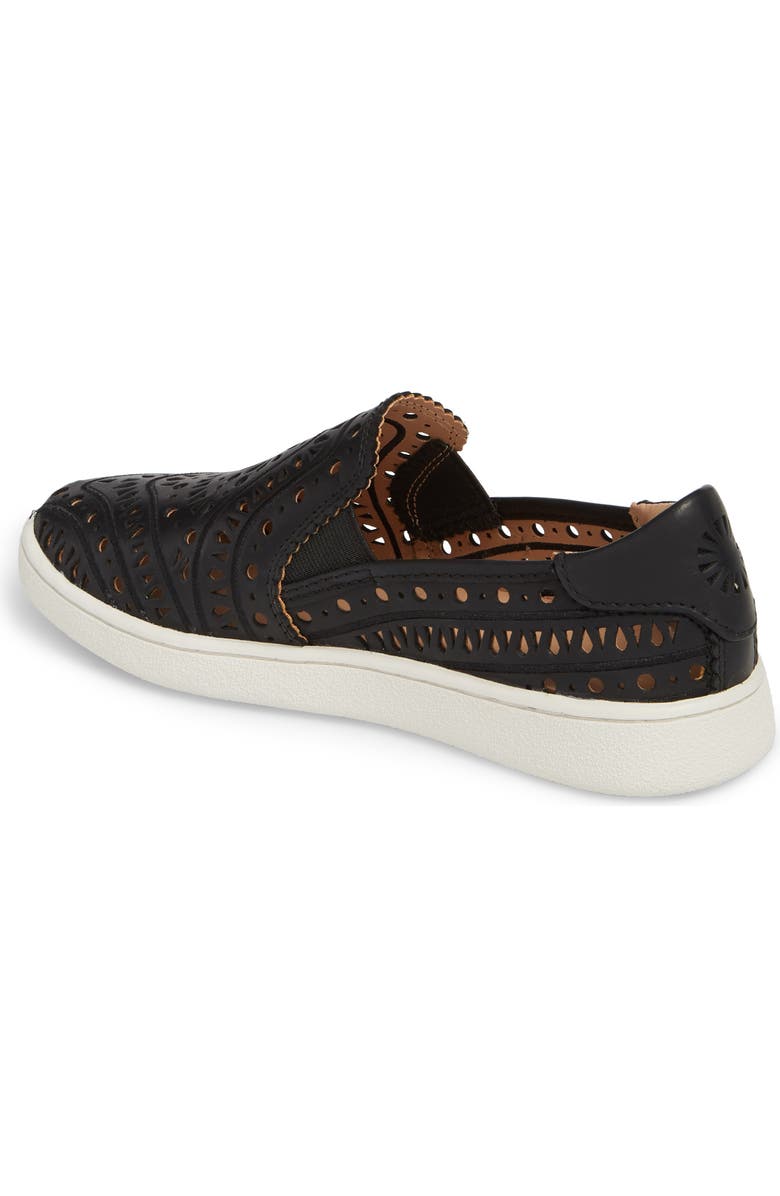 UGG<sup>®</sup> Cas Perforated Slip-On Sneaker, Alternate, color,