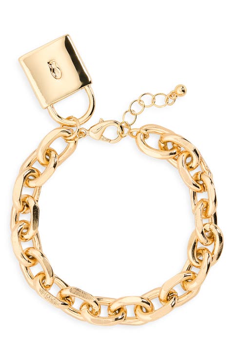 Chain Lock Bracelet