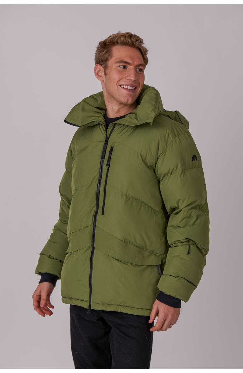 OOSC Men's Puffer Jacket, Alternate, color, Khaki