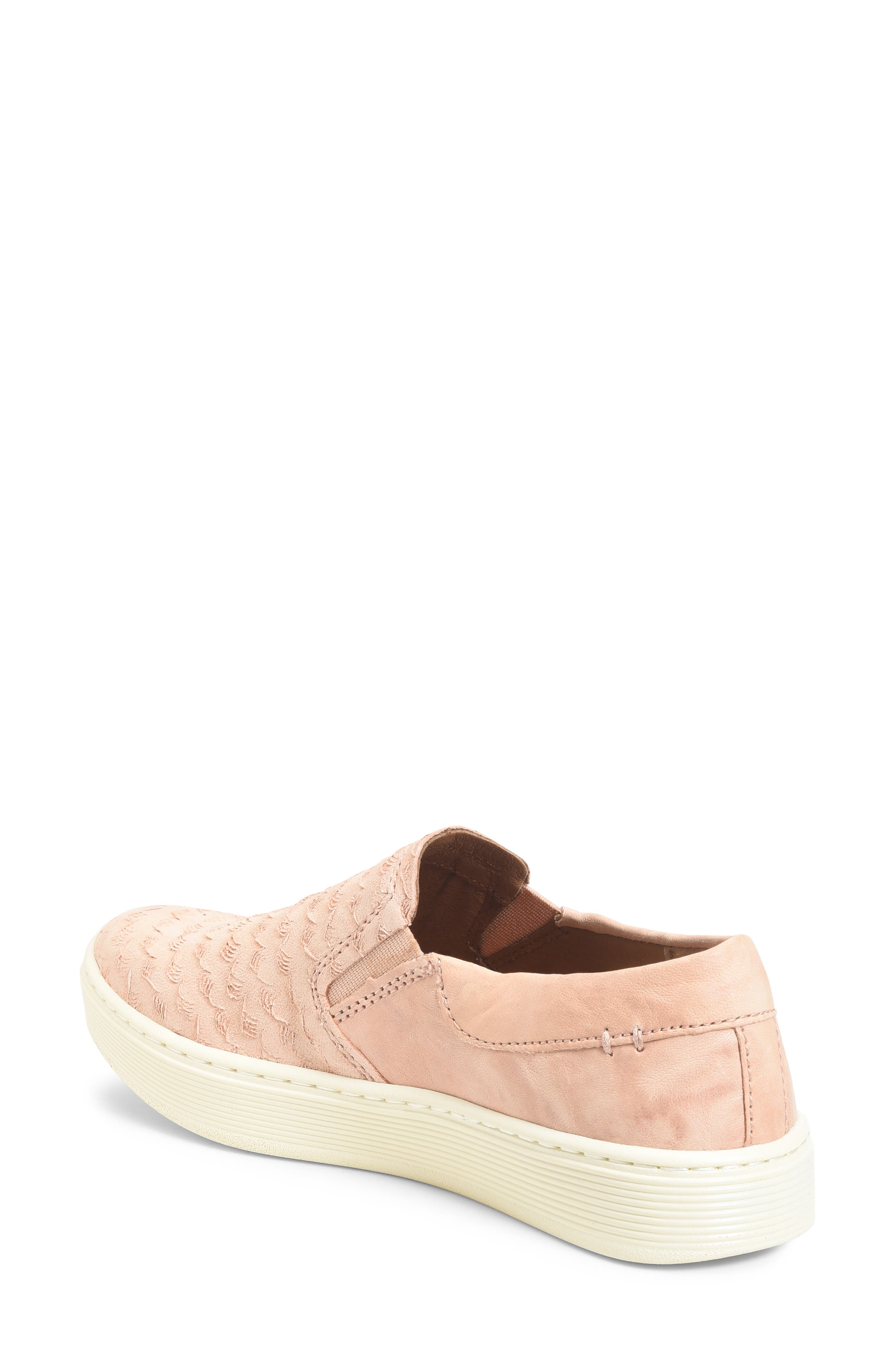 Somers III Slip-On Sneaker, Alternate, color, ROSEWATER LEATHER