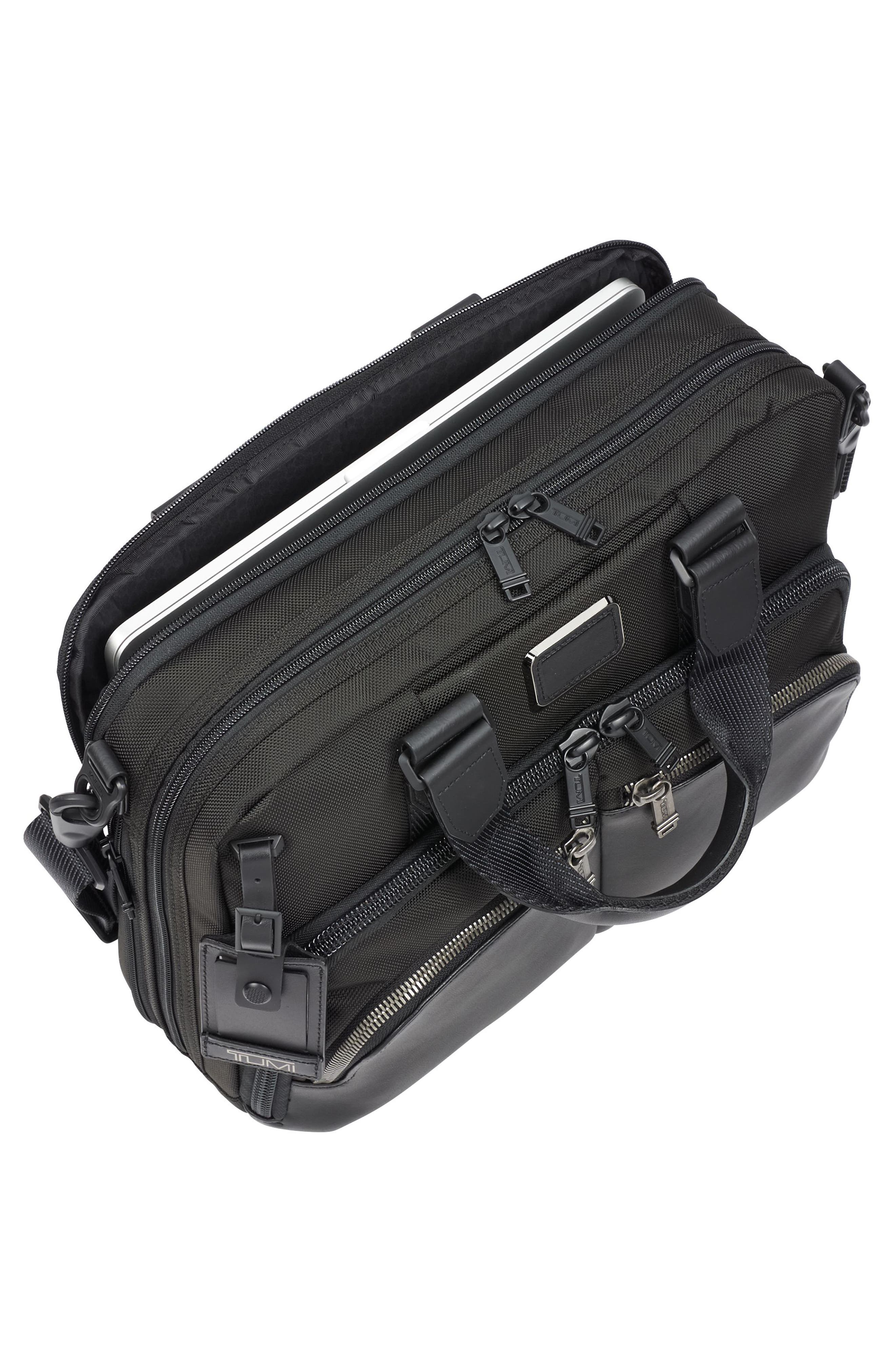 TUMI Alpha Bravo - Albany Slim Commuter Briefcase, Alternate, color, 
