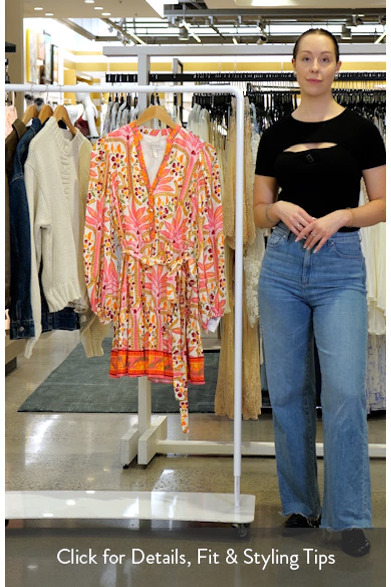 Printed Long Sleeve Dress video