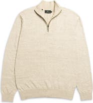 Rodd & Gunn Fortrose Cotton Quarter Zip Sweater
