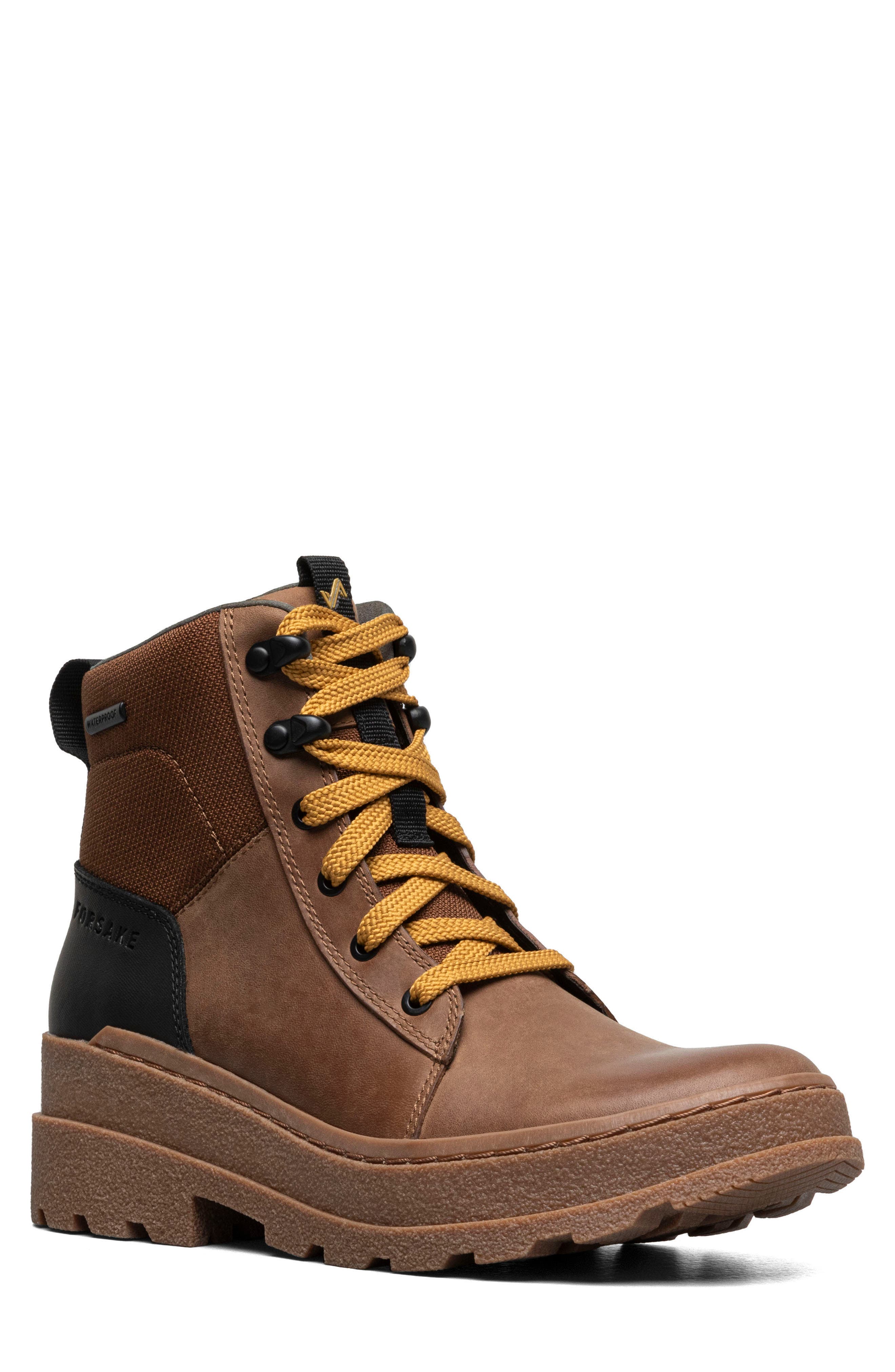 Forsake Isla Waterproof Outdoor Boot, Main, color, Toffee