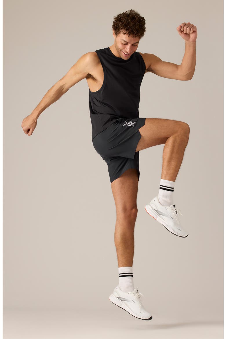 Base Training Sleeveless Performance Muscle Tee, Alternate, color, BLACK