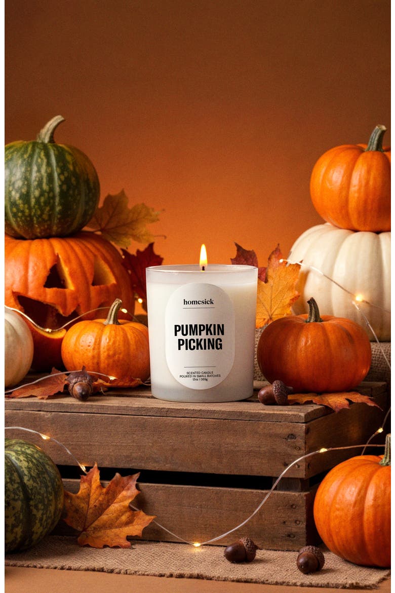 Pumpkin Picking Candle, Alternate, color, NO COLOR
