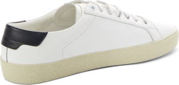 ★韓国の人気★【SAINT LAURENT】★Court Classic スニーカ.ー★ ☆韓国の人気☆【SAINT LAURENT】☆COURT CLASSIC SNEAKERS