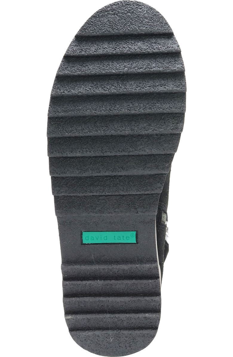 David Tate Bliz Water Resistant Faux Shearling Bootie, Alternate, color,