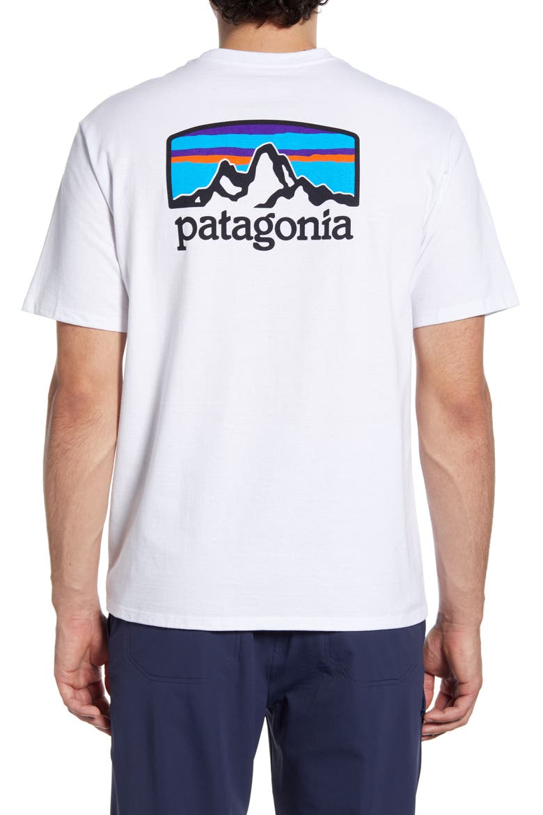 Fitz Roy Horizons Responsibili-Tee T-Shirt, Alternate, color, WHITE