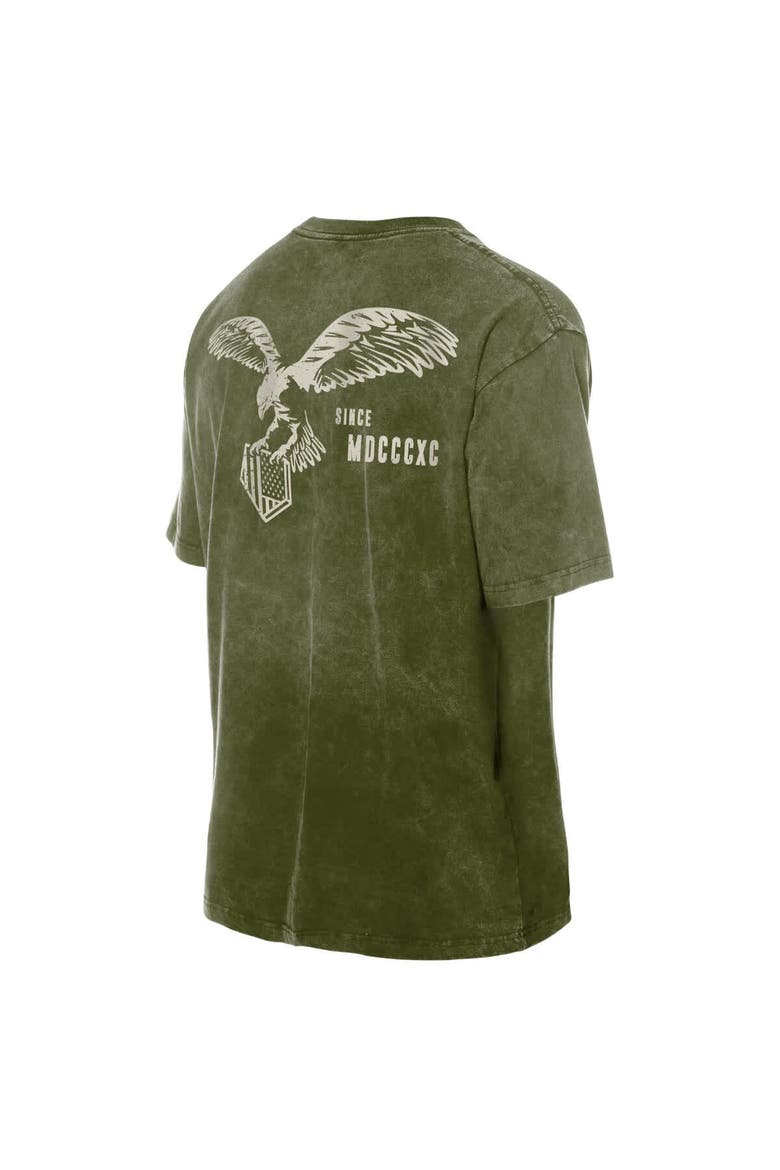 Men's New Era  Olive Los Angeles Dodgers 2026 Armed Forces Day T-Shirt, Alternate, color, Olive