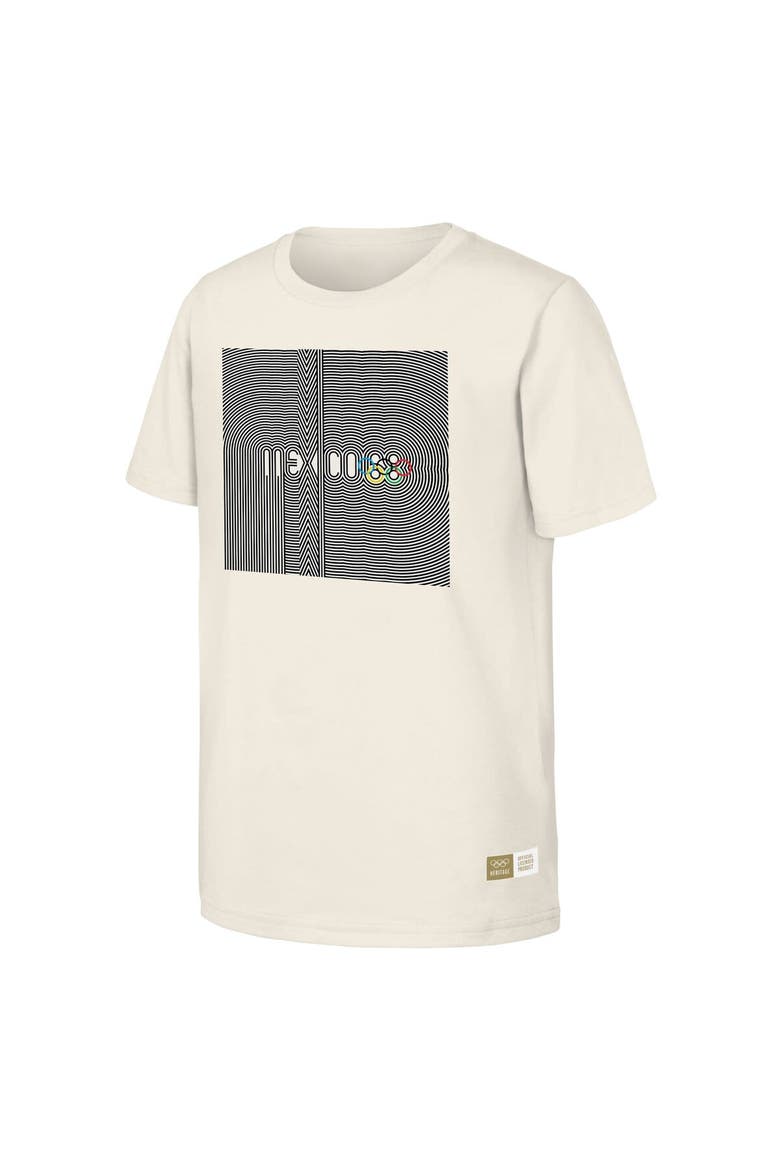 Men's  Natural 1968 Mexico Games Olympic Heritage T-Shirt, Alternate, color, Natural