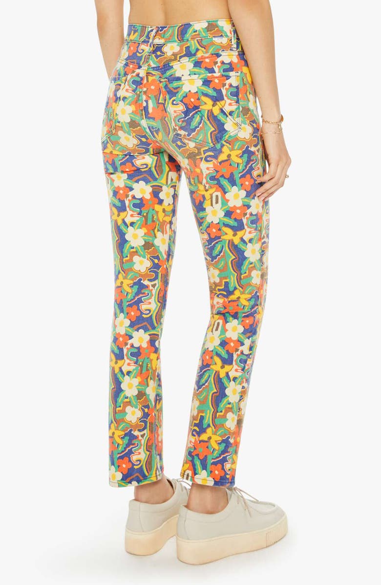 MOTHER The Insider Flood Straight Leg Jeans, Alternate, color,