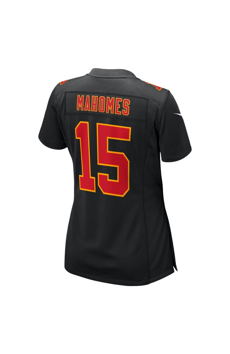 Nike Women's Nike Patrick Mahomes Carbon Black Kansas City Chiefs Super Bowl LIX Fashion Game Jersey, Alternate, color, 