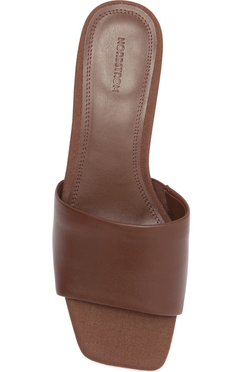Nordstrom Winona Slide Sandal, Alternate, color, Brown Dark Mage