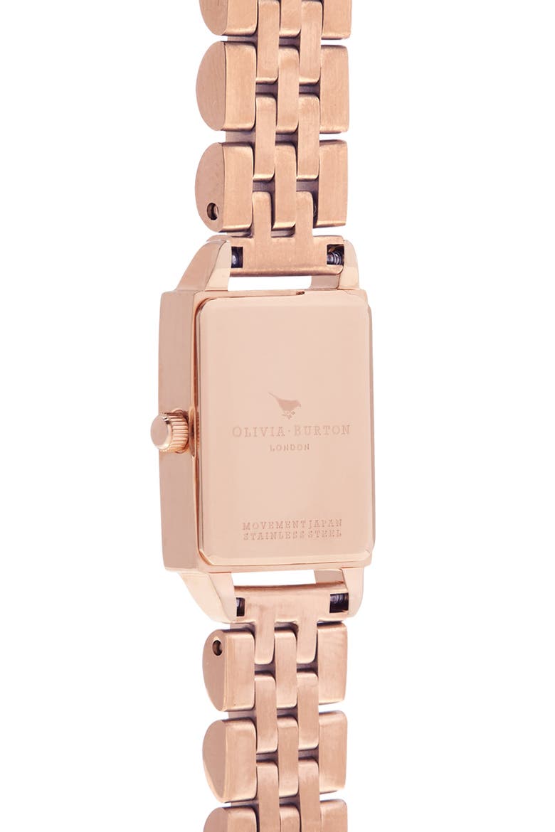 Beehive Bracelet Watch, 20mm, Alternate, color, ROSE GOLD/ MOP/ ROSE GOLD