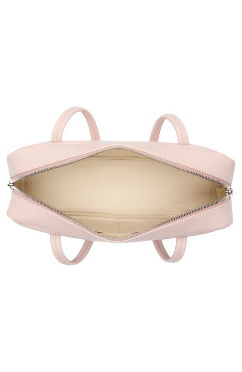 Stand Oil More Faux Leather Baguette Bag In Pink